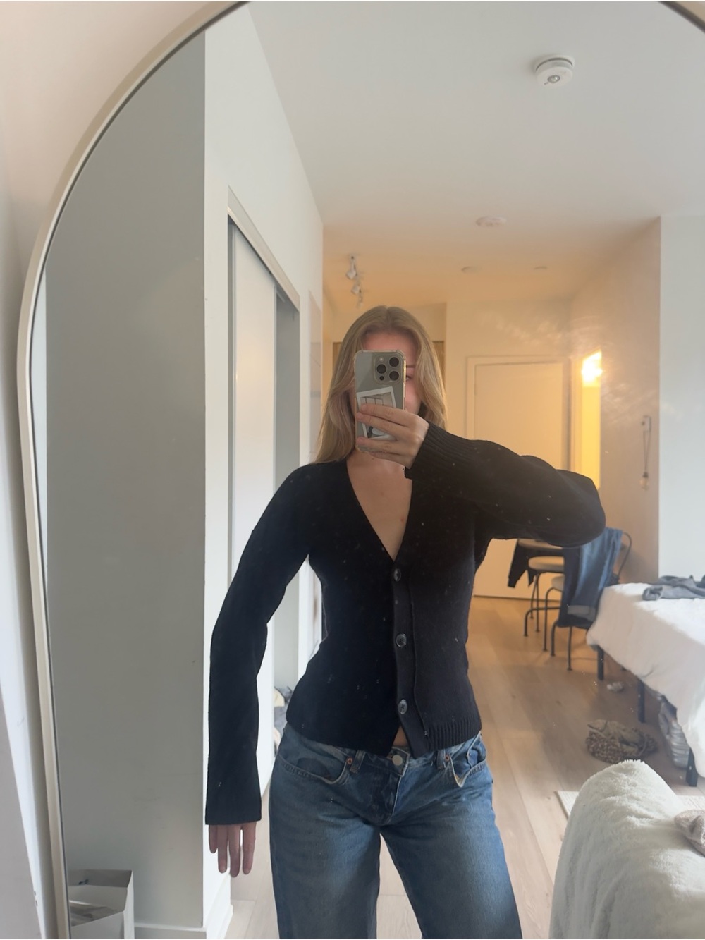 Madewell Black Cardigan